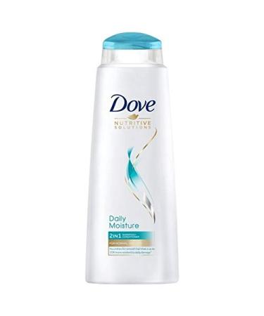 Dove Daily Moisture 2-in-1 Shampoo and Conditioner 400 ml - by Dove 13.53 Fl Oz (Pack of 1)