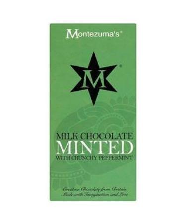 Montezumas Chocolate Montezuma's Milk Chocolate with Crunchy Peppermint 100g