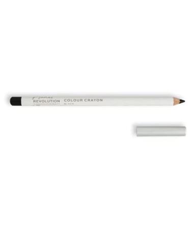 Planet Revolution, Multi Use Color Crayon, Eyeliner, Black, 1.3g