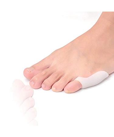 Pedimend Silicone Gel Bale Protection for Small Toes | Pain Relief & Comfort | Unisex Foot Care | 1 Pair of Pink Toe Sleeves - Buy Online on GoSupps.com