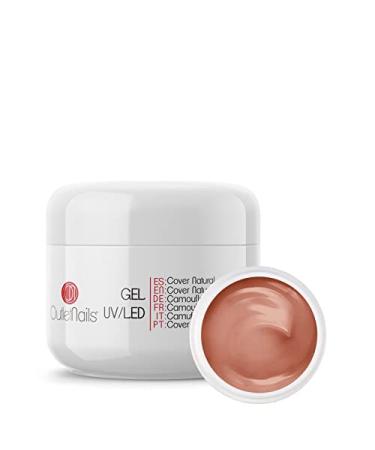 UV Gel for Nails Cover Gel 30 ml UV/LED Camouflage Gel Self-Levelling LED Compatible