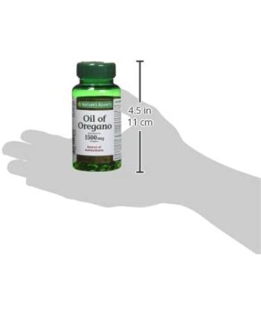 Nature's Bounty Oil of Oregano 1500 mg 90 Liquid Softgels - Pack of 90, 1500 mg, Liquid Softgels - Buy Online on GoSupps.com