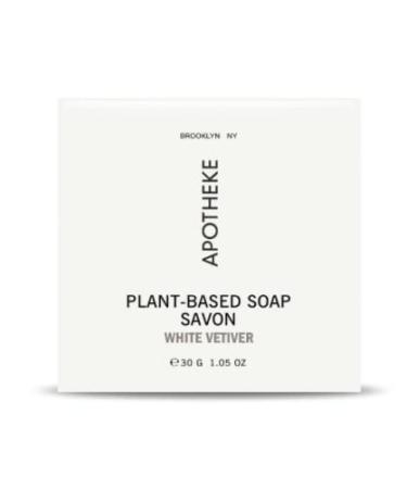Buy Apotheke White Vetiver Plant-Based Soap Bar - Set of 10 (1.05 oz each) | International Shipping Available - Buy Online on GoSupps.com