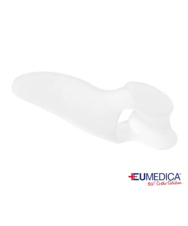 Eumedica Silicone Hallux Valgus Protector - Gel Bunion Toe Spreader for Pain Relief | International Shipping - Buy Online on GoSupps.com