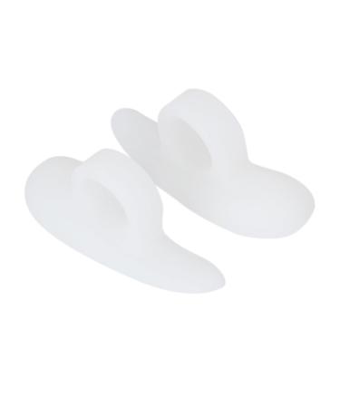 IWOWHERO Gel Bunion Toe Spreader Pair - White Corrective Pad for Bunion Support & Hammer Toe Relief - Buy Online on GoSupps.com