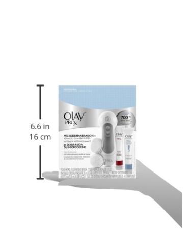 ProX by Olay Microdermabrasion Plus Facial Cleansing Brush - Advanced Skincare System - Buy Online on GoSupps.com