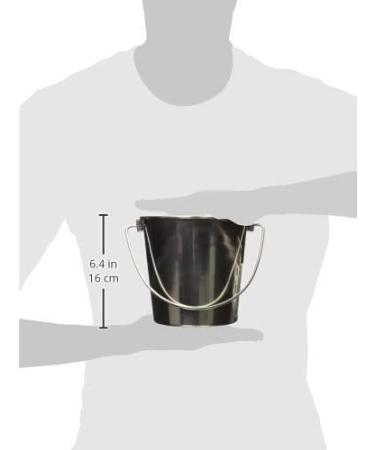 ProSelect 2-Quart Stainless Steel Flat Sided Pet Pail - Durable and Rust-Resistant - Buy Online on GoSupps.com