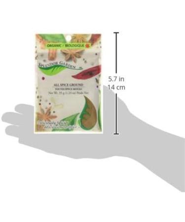 Splendor Garden organic Allspice Ground 35.0 Gram 35 g (Pack of 1) - Buy Online on GoSupps.com
