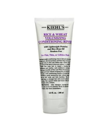 Kiehl's Volumizing Rinse for Fine or Lifeless Flat Hair Rice & Wheat 200ml