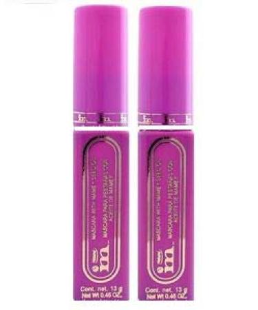 Mascara with Mamey Seed Oil 0.45oz - 2 Pack | Moisturizing and Lengthening Formula - Buy Online on GoSupps.com