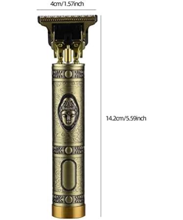 Pro Hair Clipper USB Rechargeable Hair Clipper Men's Hairdresser Professional Beard Trimmer T-Blade 0 Mm Cutter Electric Haircut(RC476J) - Buy Online on GoSupps.com