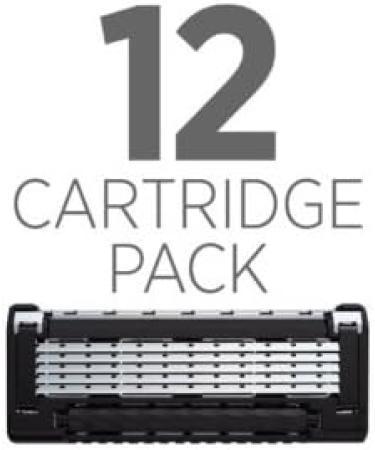 King of Shaves 5-Blade Razor & Precision Trimmer - 12 Cartridges | International Shipping Available - Buy Online on GoSupps.com