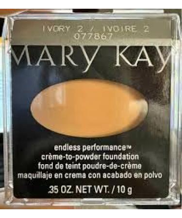 Buy Mary Kay Creme to Powder Foundation Ivory 2 - Square Compact | Best International Shipping Available - Buy Online on GoSupps.com