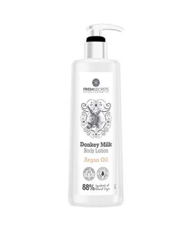 Organic donkey milk moisturizing