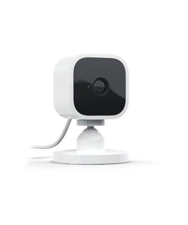 Blink Mini | Indoor plug-in pet security camera 1080p HD day and night video motion detection two-way audio easy setup Alexa enabled Blink Subscription Plan Free Trial 1 camera (White) White 1 Camera Blink Mini - Buy Online on GoSupps.com