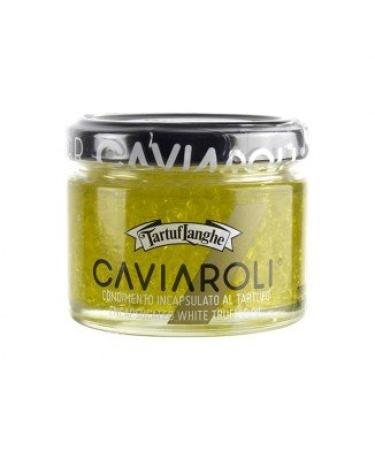 Tartuflanghe - Seasoning encapsulated with white truffle pearl oil - 6 Packs of 50g