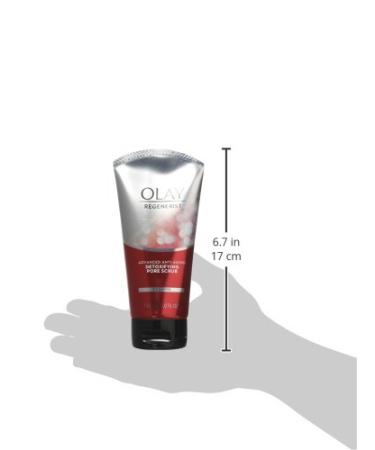 Olay Regenerist Detoxifying Pore Scrub Facial Cleanser 5.0 fl oz - Deep Cleanse and Exfoliate for Radiant Skin - Buy Online on GoSupps.com