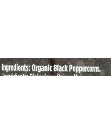 Spicely Organic Black Peppercorns - 1.7 oz Jar | Gluten-Free Spice - Buy Online on GoSupps.com