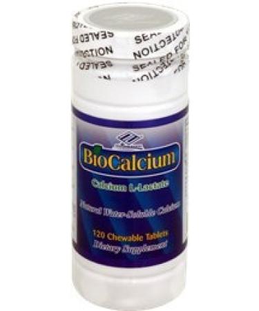 Nu-Health BioCalcium Calcium L-Lactate - 120 Capsules Health and Beauty