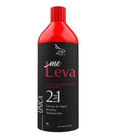 Zap Me Leva 2 in 1 Unica One Step 1L | Brazilian Keratin Treatment | Progressive Brush | Smoothing System | Frizzy Free | Volume Reducer | 100% Straight Hair - Buy Online on GoSupps.com