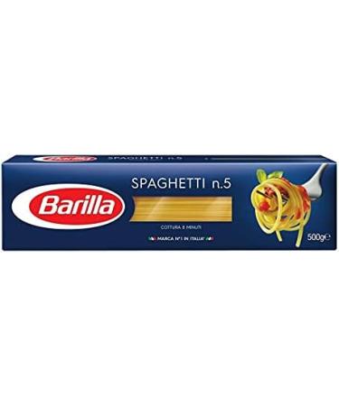  Epicerie sal e Barilla Spaghetti N 5 500 g Pack of 4 - Buy Online on GoSupps.com