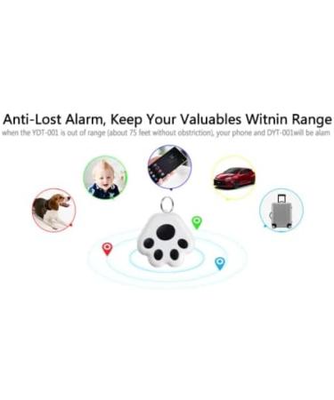 Mini GPS Tracker for Pets & Kids - Waterproof Bluetooth Pet Locator - Smart Key Finder for Dogs Cats Wallets & Luggage - Portable Loss Prevention Device in Pink - Buy Online on GoSupps.com