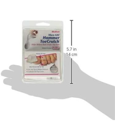 Buy Visco-Gel Hammer Toecrutch Pk/2 - Medium | International Shipping | Relief for Hammer Toes - Buy Online on GoSupps.com