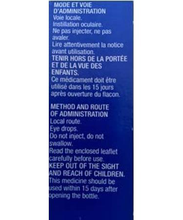 Original Laiter Collyre Bleu Eye Drops - 10ml | Fast & Reliable International Shipping for Eye Care - Buy Online on GoSupps.com