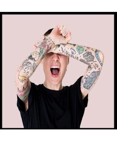 Jim&Gloria Temporary Tattoo Pen Kit - Fake Tattoos Art Markers for Teens. Cosplay & Holiday Gifts for Halloween, Day of the Dead, Thanksgiving & Christmas - Buy Online on GoSupps.com