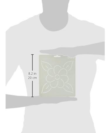 Quilting Creations Floral Design Quilt Stencil  6 - Buy Online on GoSupps.com