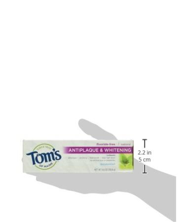 Buy Toms Of Maine Antiplaque Tartar Control Spearmint Whitening Toothpaste - 5.5 oz | International Shipping Available - Buy Online on GoSupps.com