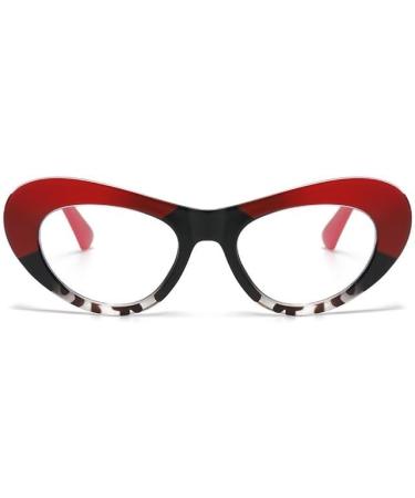 Stylish Leopard-Print Blue Light Blocking Reading Glasses +250 | Computer Readers for Eye Fatigue Relief - Buy Online on GoSupps.com