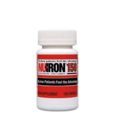 MCK18122700 - Merz Pharmaceuticals Iron Supplement Nu-Iron 150 150 mg Strength Capsule Iron