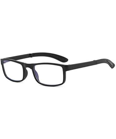 Suertree Foldable Blue Light Filter Reading Glasses | TR90 Anti-Blue Vision Aid for Men & Women | Includes PU Case | +1.5x Magnification - Buy Online on GoSupps.com