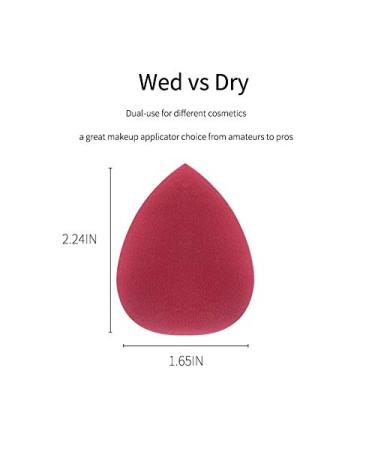 BABA Luxury Beauty Sponge Set - Non-Allergenic Makeup Blenders for Flawless Foundation Application | Multi-Colored Set of 5 - Buy Online on GoSupps.com