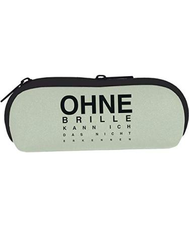Glasses case 17 x 7.5 cm Neoprene washable at 40 Colors hold Rannenberg & Friends I can't see this without glasses