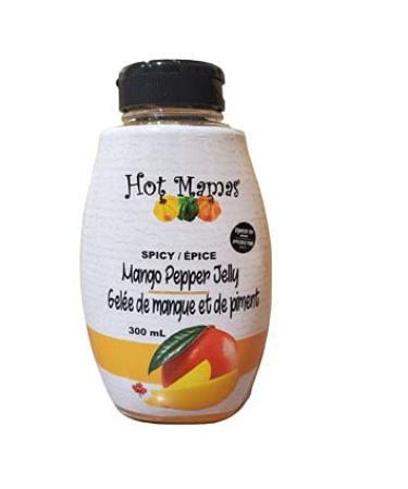 Hot Mamas Spicy Mango Pepper Jelly in Squeezable Bottle 300ml NO