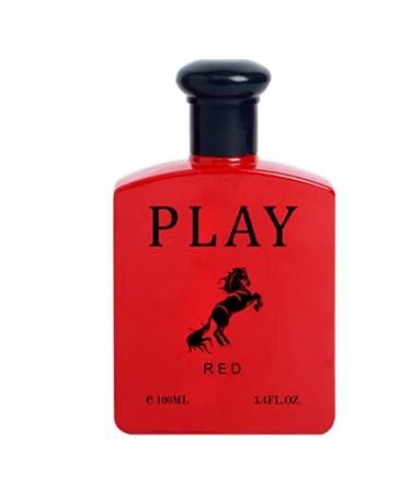 Play Red Cologne for Men (Inspired by Pool Red) 3.4oz/100ml Natural Spray Long Lasting - Buy Online on GoSupps.com