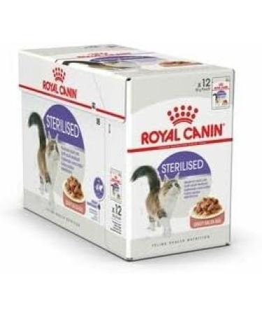 Royal Canin Sterilised Adult In Gravy Wet Cat Food 85g (Pack of 48) - Buy Online on GoSupps.com