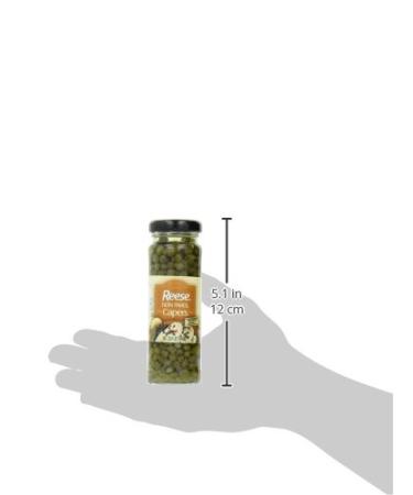 Reese Non Pareil Capers 3.5 oz (Pack of 12) - Premium Quality Non Pareil Capers - Buy Online on GoSupps.com