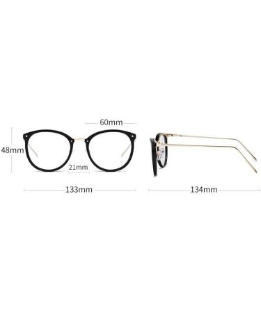 Zhuyiqz Ultra-Light Anti-Blue Light Reading Glasses - +300 Bean-Curd Round Flat Light Mirror - Reduce Eye Fatigue | International Shipping - Buy Online on GoSupps.com