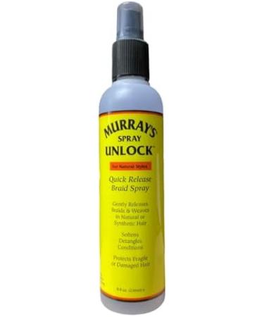 Unlock Spray 8 oz Bundled with Eyebrow Tweezers Quick Release Braid Spray Hair Detangler Spray for Easy Styling Moisture Retention Breakage Protection(Pack of 3) - Buy Online on GoSupps.com
