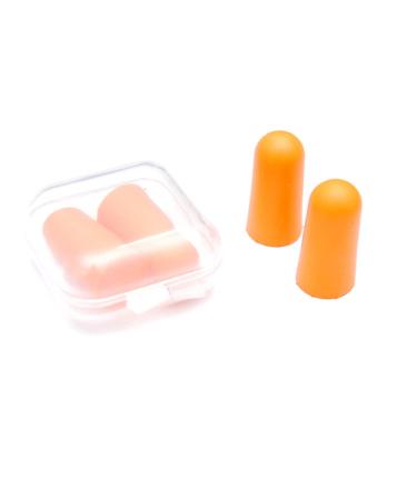 PitLite (2 Pair with Case) Ear Plugs for Sleeping Snoring Loud Noise Traveling Concerts Construction & Studying