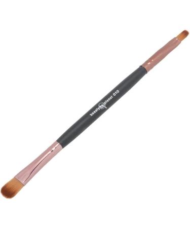 Cosmetic Double Ended Smokey Eye Brush Eye Shadow Blending Brush Black Makeup Tool for Perfect Eye Makeup - Buy Online on GoSupps.com