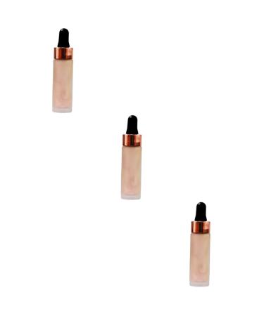 Beavorty 3pcs Highlighter Re Illuminating Fashion Enhancer Makeup Women Highlight Drops Three-dimensional