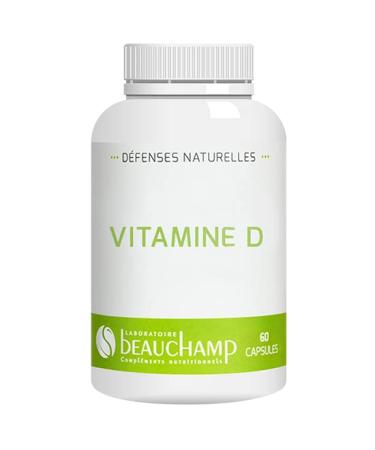 Compl ment alimentaire VITAMINE D - 60 capsules - Bonne immunit - Entretien du capital osseux - D velopp en France