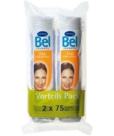 Hartmann Bel Beaut Cosmetic Pads - 150 Pieces Double - Premium Quality Perfect for Skincare & Makeup Removal - Global Shipping Available - Buy Online on GoSupps.com