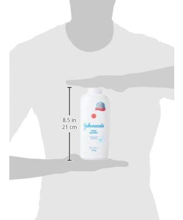 JOHNSONS Baby Powder Regular Twin Pack 2x500ml