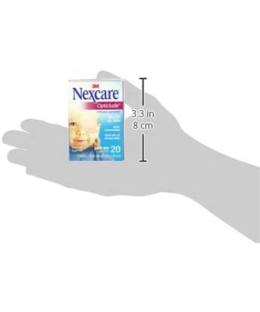 Nexcare Opticlude Junior-Size Eyepatch 80-Count Pack - Hypoallergenic Adhesive for Lazy Eye Treatment in Boys and Girls - Buy Online on GoSupps.com