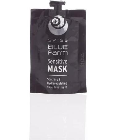 Blue Farm Srl BLUE FARM Sensitive Mask Soothing & Hydraregulating 125 ml x 8 Mask for sensitive and hyperreactive skin - Buy Online on GoSupps.com